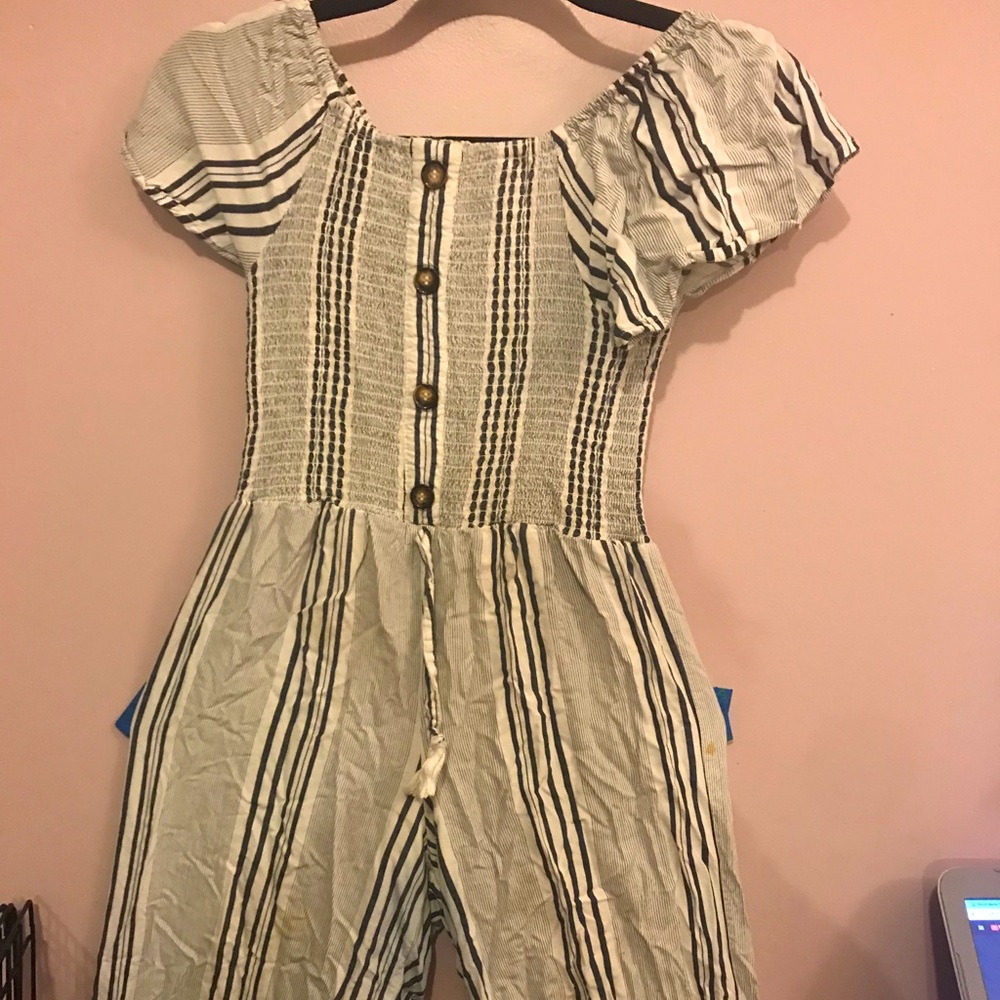 Black and White striped jumper